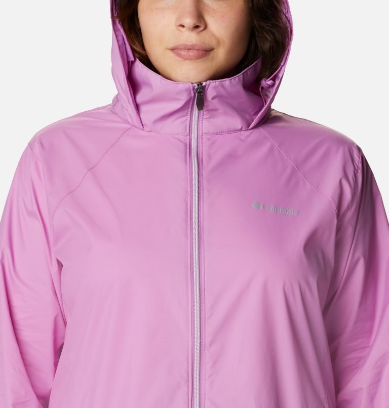 Women's Columbia Switchback III Jackets Pink | Plus Size CA-Q68C0
